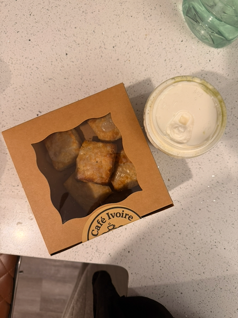 Coffee cup detail shot